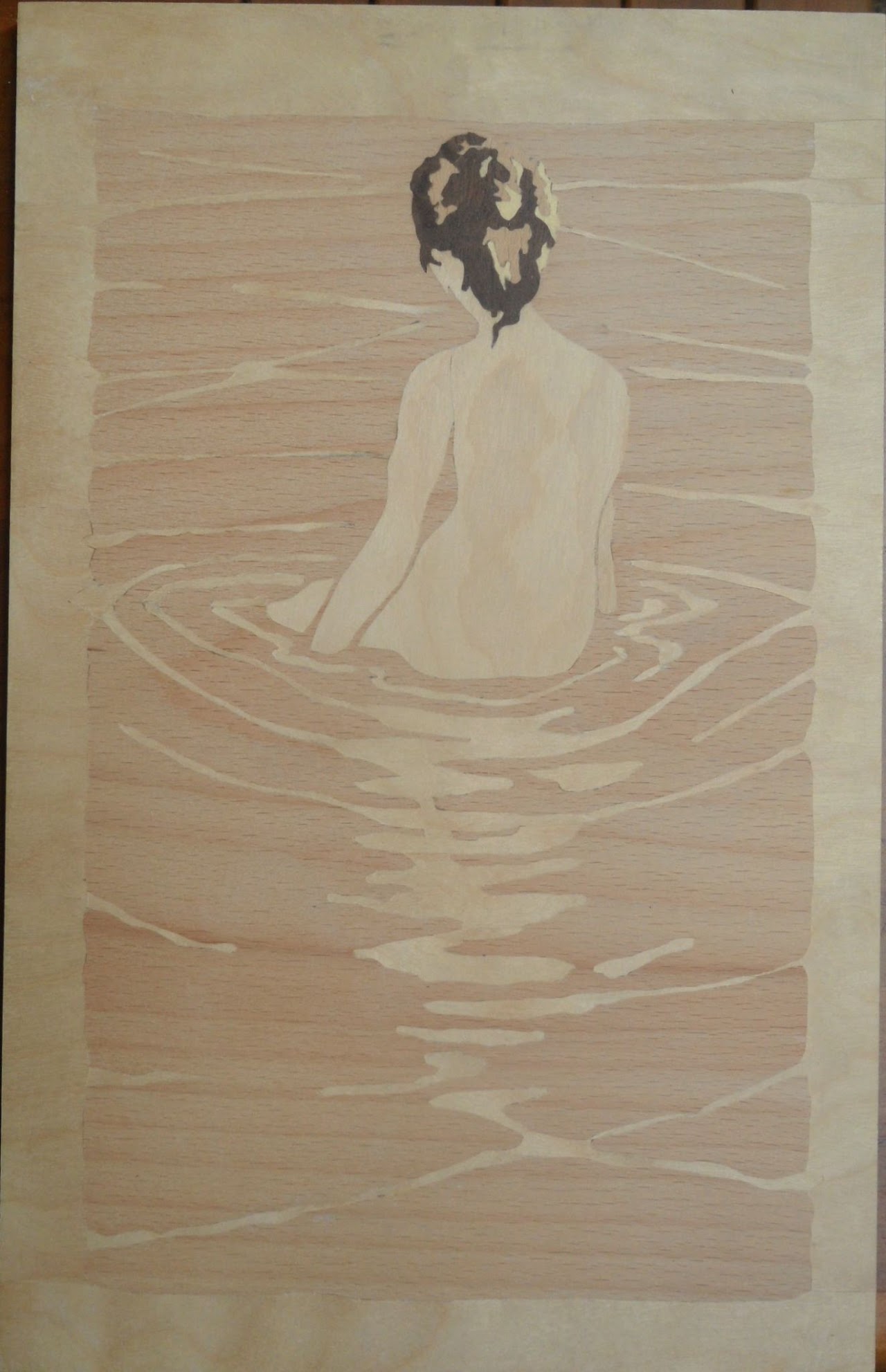 woman-bathing